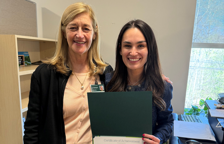 Samantha M. Rossignol, MSN, APRN and Lori Underwood, COO