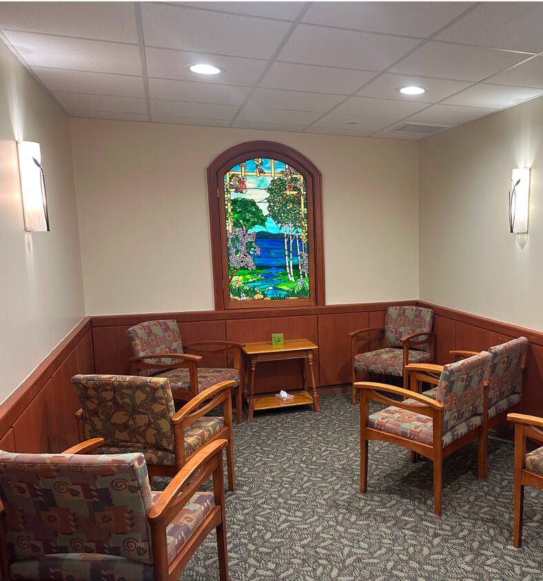 Chapel room at New London Hospital